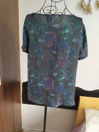 Camiseta manga corta estampada
