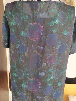 Camiseta manga corta estampada