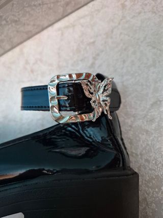 Zapatos tacón t.38