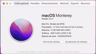 Mac Pro 4 núcleos Xeon E5 3.7 GHz