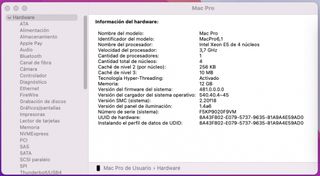 Mac Pro 4 núcleos Xeon E5 3.7 GHz