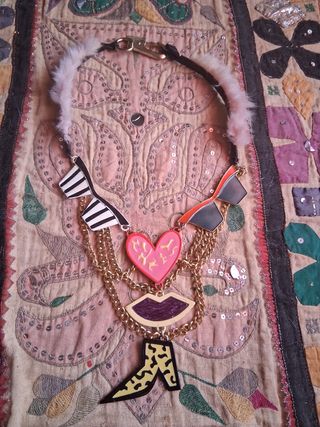 Collar Bimba y Lola Corazón y Labios