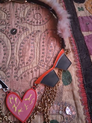 Collar Bimba y Lola Corazón y Labios