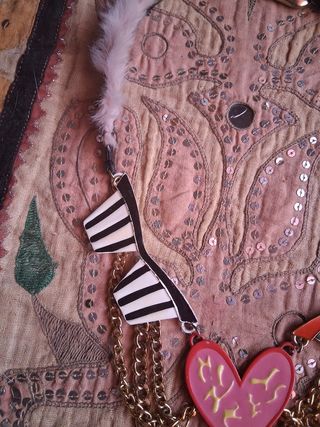 Collar Bimba y Lola Corazón y Labios