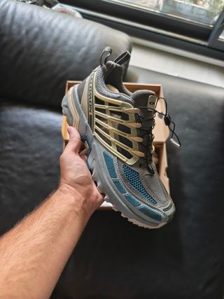 Salomon ACS Pro Azul/Verde Talla 42.5