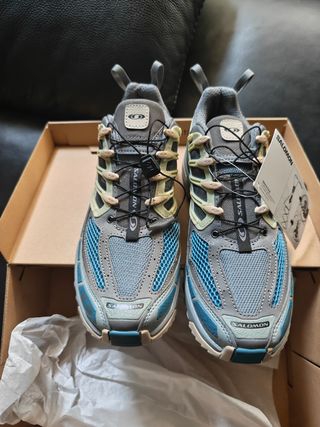 Salomon ACS Pro Azul/Verde Talla 42.5
