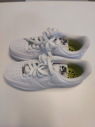 Zapatillas Nike Air Force 1 Mujer Blancas