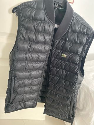 Chaleco Lacoste negro