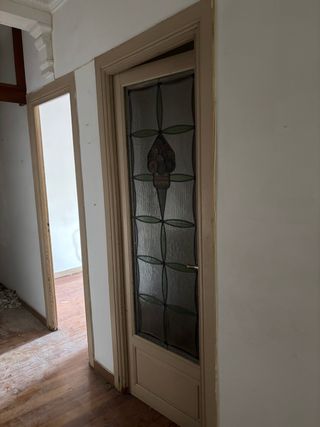 Puertas decorativas con vidrieras
