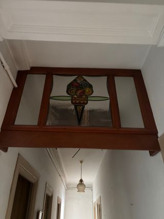 Puertas decorativas con vidrieras
