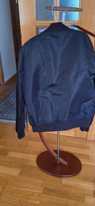 Chaqueta bomber negra talla S