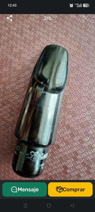 Boquilla saxo alto Berg Larsen 115 2 SMS Offset 