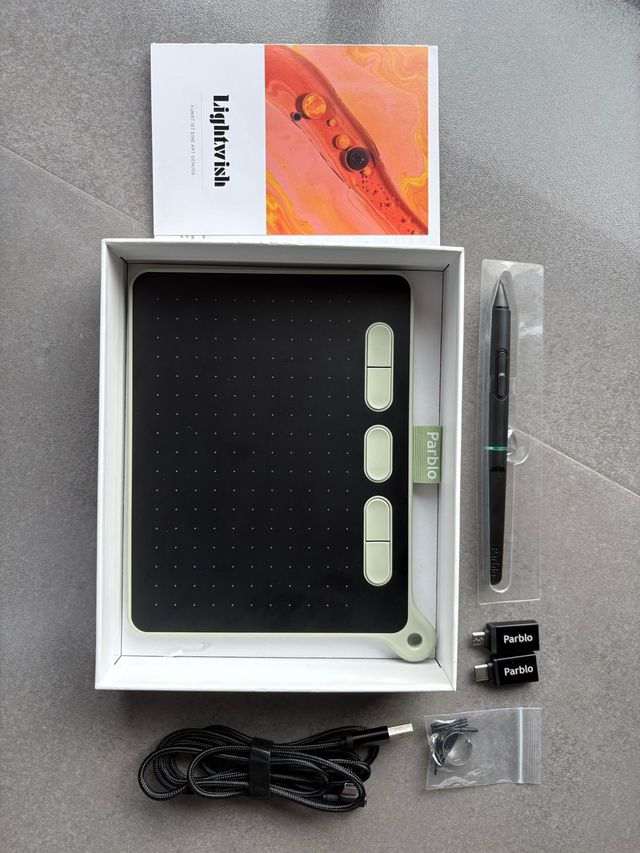 Tableta Gráfica Parblo Ninos S