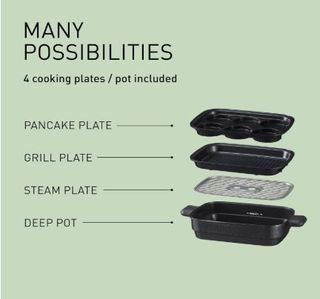 Olla Eléctrica Panasonic Multifunción 4 en 1