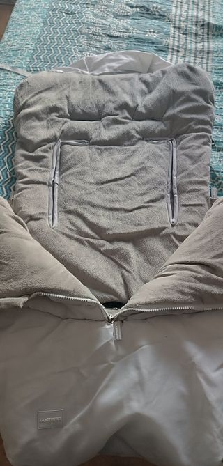 Saco para carrito de bebé gris