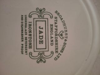 Juego de 2 Platos Cerámica Ingleses Vintage