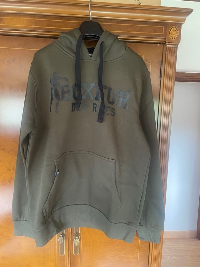 Sudadera Boxeur des Rues Caqui oscuro Talla XXL