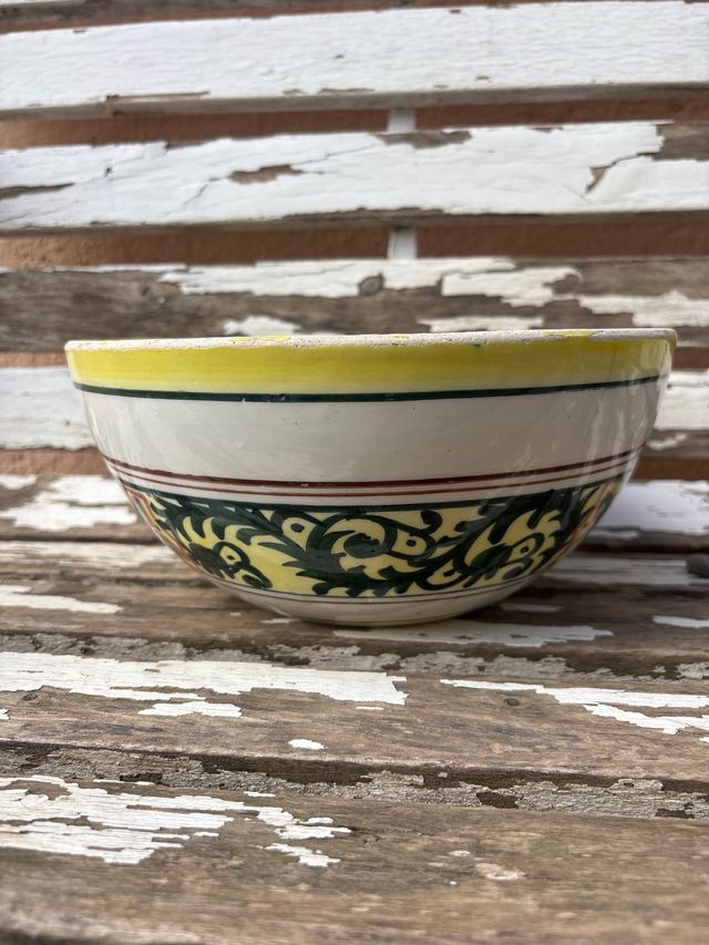 Cuenco Talavera pintado a mano