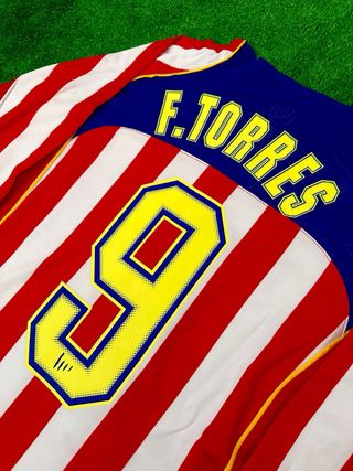 Camiseta retro Atlético de Madrid 04/05 de Torres