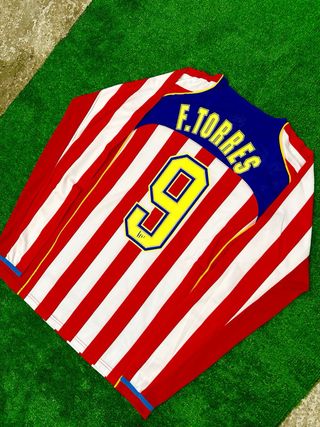 Camiseta retro Atlético de Madrid 04/05 de Torres