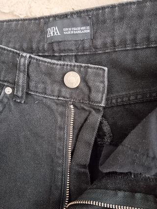 Pantalones vaqueros ZARA pata elefante