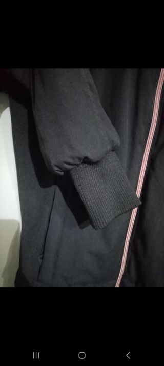 Chaqueta bomber Schott mujer negra