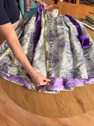 Traje de Fallera Niña con Zapatos