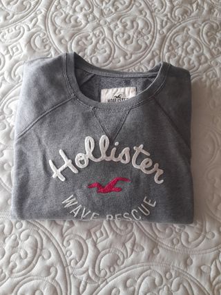 Sudadera Hollister Gris
