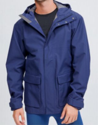 Chaqueta impermeable Odlo azul oscuro