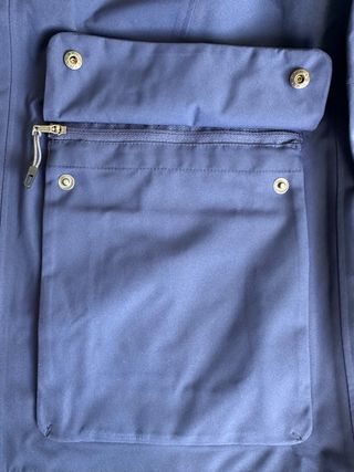 Chaqueta impermeable Odlo azul oscuro