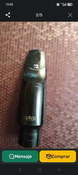 Boquilla Saxo Tenor Meyer 8