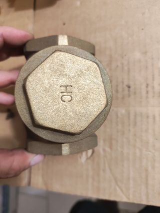 Valvola a clapet DN 50 in ottone Di RITEGNO NUOVA