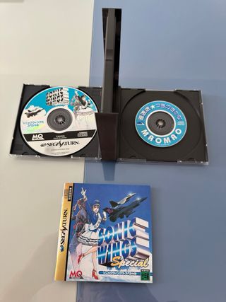 Sonic Wings Special Sega Saturn SS Jap @