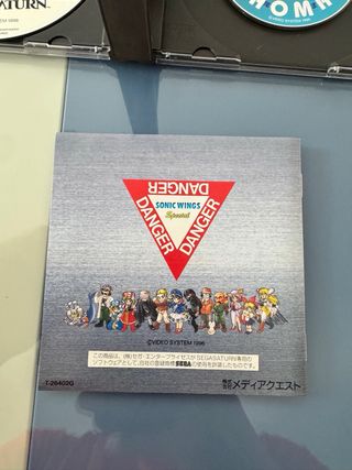Sonic Wings Special Sega Saturn SS Jap @