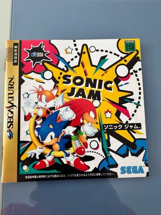 Sonic Jam Juego Sega Saturn SS Jap @