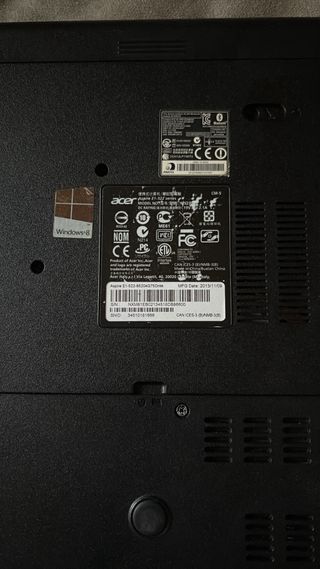 Ordenador Portátil Acer Negro