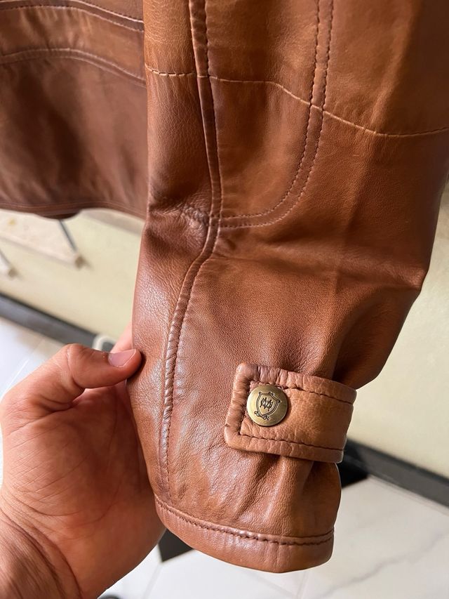 Cazadora Piel Massimo Dutti Talla M