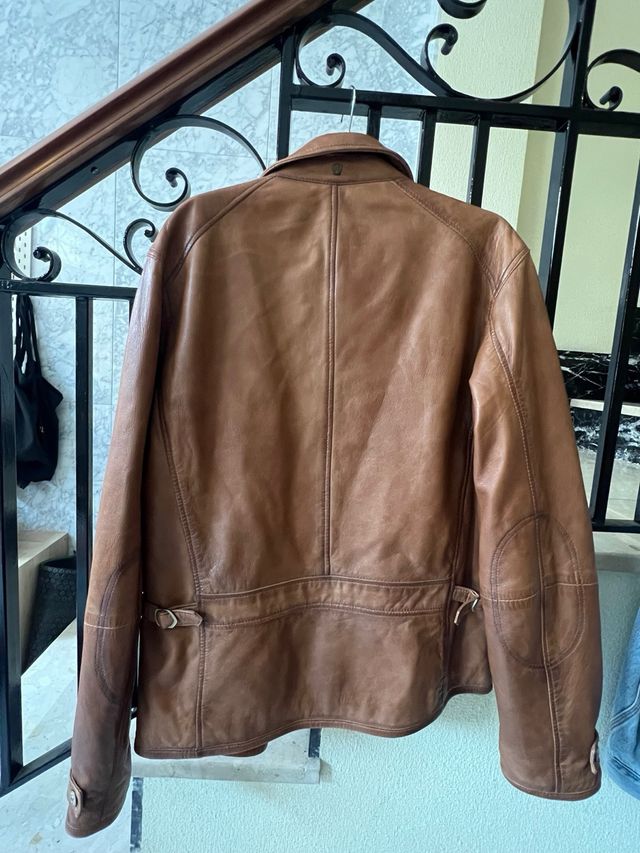 Cazadora Piel Massimo Dutti Talla M