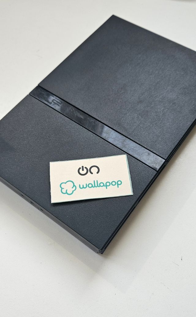 PlayStation 2 Slim Negra + EyeToy+ SingStar CHOLLO