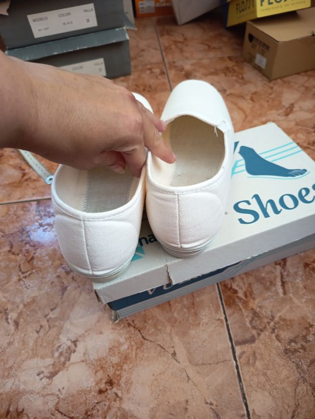Zapatillas Blancas Talla 41