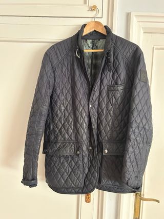 Cazadora Belstaff Negra Acolchada