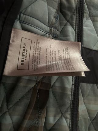 Cazadora Belstaff Negra Acolchada