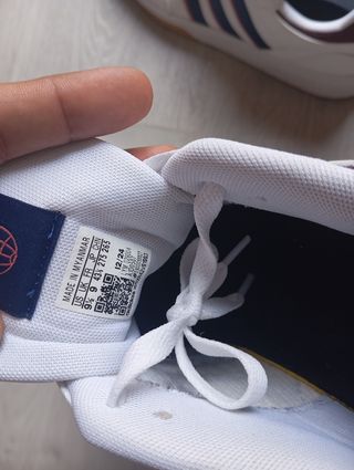 Zapatillas Adidas CourtBeat Blancas y Azules