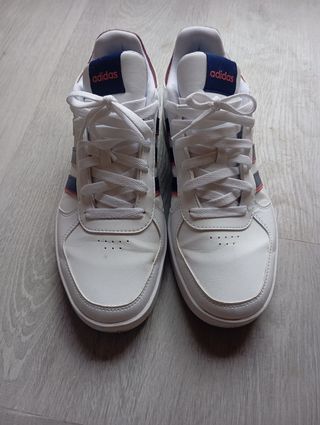 Zapatillas Adidas CourtBeat Blancas y Azules