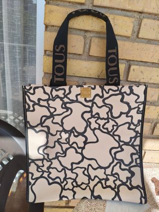 Bolso Tous Beige y Negro