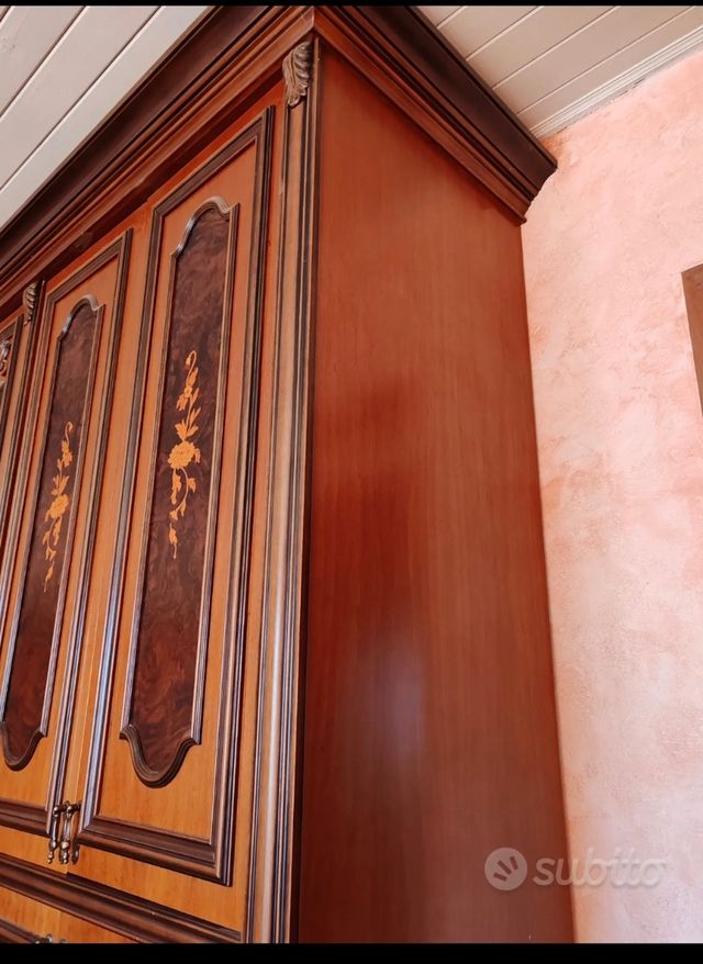 camera da letto completa in legno