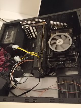 i5 7400 pc placa ,procesador ,fuente 
