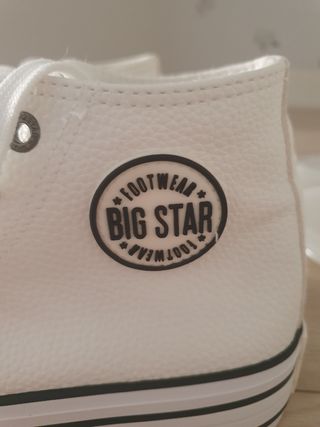 Zapatillas altas Big Star blancas