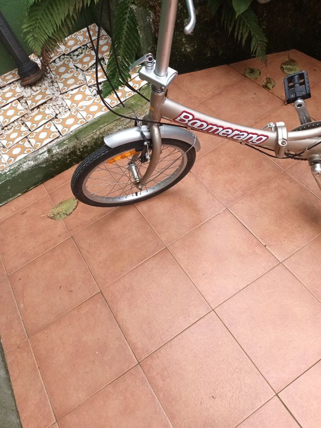 Bicicleta Plegable Boomerang Aluminio