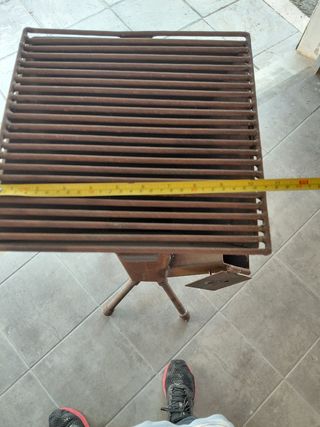 Stufa a razzo artigianale in ferro 4mm smontabile